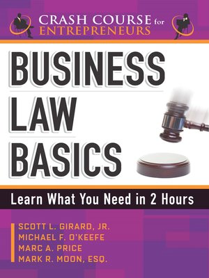 cover image of Business Law Basics